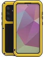 Etui i futerały do telefonów - LOVE MEI Etui Pancerne + szkło Powerful do Galaxy S24 Plus, żółte - miniaturka - grafika 1