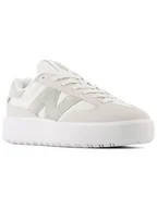 Trampki damskie - New Balance Skórzane sneakersy "302" w kolorze szaro-białym - miniaturka - grafika 1