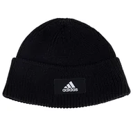 Czapki i chusty sportowe damskie - Czapka adidas Lightweight Long Beanie GP2556 - czarna - miniaturka - grafika 1