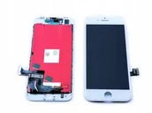 Części serwisowe do telefonów - NOWY WYŚWIETLACZ LCD DIGITIZER SZYBKA DO APPLE IPHONE 8 SE 2020 BIAŁY - miniaturka - grafika 1