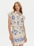 Koszule damskie - TWINSET Koszula 241TT2426 Kolorowy Loose Fit - miniaturka - grafika 1