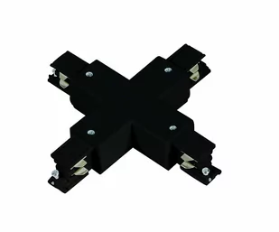 LP Light Prestige Łącznik X 3F czarny 554/3F BK - Akcesoria do oświetlenia - miniaturka - grafika 1