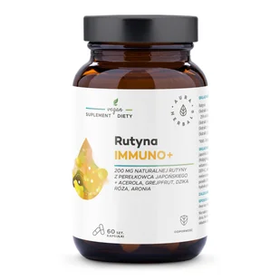 Rutyna Immuno+, kapsułki 60 szt. - Przeziębienie i grypa - miniaturka - grafika 1
