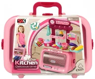 Zabawki AGD - KUCHNIA AKC 2W1 27X19X15 MC WALIZKA 12/24 - miniaturka - grafika 1