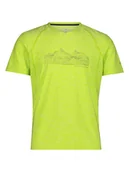 Koszulki sportowe męskie - cmp Koszulka funkcyjna w kolorze żółtym - miniaturka - grafika 1