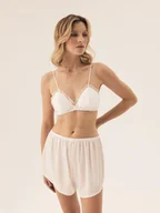 Biustonosze - Biustonosz miękki Rhein Esotiq biały XL - miniaturka - grafika 1