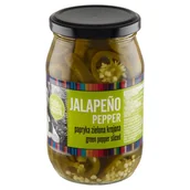 Kuchnie świata - Casa Del Sur Papryka Jalapeno zielona, krojona 340g - Casa Del Sur 1216-uniw - miniaturka - grafika 1