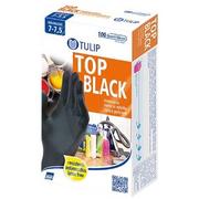 Rękawiczki jednorazowe - Rękawice nitrylowe TULIP Top Black (rozmiar M) - miniaturka - grafika 1