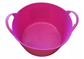Wiadra i kastry budowlane - Pojemnik Wiadro Kosz Elastyczny Flexi 14L Fuksja - miniaturka - grafika 1
