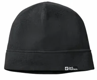 Czapki męskie - Czapka polarowa Jack Wolfskin KASKADEN BEANIE black - ONE SIZE - miniaturka - grafika 1