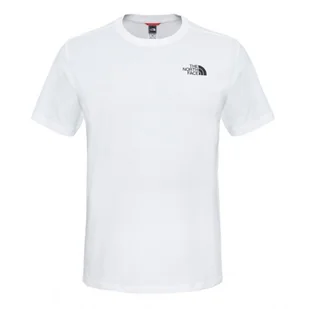 Koszulka męska The North Face Simple Dome Tee Rozmiar: XXL / Kolor: biały - Koszulki sportowe męskie - miniaturka - grafika 1