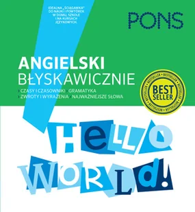 Angielski błyskawicznie czasy i czasowniki A1-A2 Nowa - Książki do nauki języka angielskiego - miniaturka - grafika 1