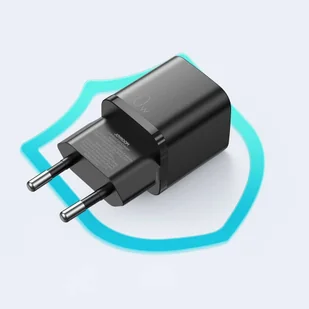Joyroom szybka ładowarka sieciowa USB Typ C 20W Power Delivery Quick Charge 3.0 AFC czarna (L-P202) - Ładowarki do telefonów - miniaturka - grafika 7