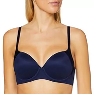 Biustonosze - Triumph Body Make-up Soft Touch Wp Ex Biustonosz z fiszbinami Kobiety, granatowy, 70A - miniaturka - grafika 1