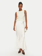 Bluzki damskie - ViCOLO Bluzka TS0140 Biały Regular Fit - miniaturka - grafika 1