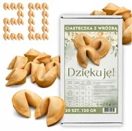 Pieczywo chrupkie - Ciasteczka z Wróżbą Podziękowanie Magia Ciasteczka Dziękuję 20 sztuk 120 g - miniaturka - grafika 1