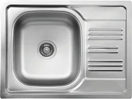 Zlewozmywaki - Zlew KERNAU KSS C 455 1B1D stal LEN - miniaturka - grafika 1