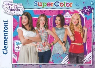 CLEMENTONI 29696 Puzzle Violetta 2 Disney 250 elem - Klocki - miniaturka - grafika 1