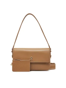 Tommy Hilfiger Torebka Th Distinct Conv Crossover AW0AW17219 Brązowy - Torebki damskie - miniaturka - grafika 1