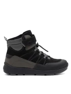 Buty dla chłopców - Lasocki Young Śniegowce BI12-SAM-06 Czarny - miniaturka - grafika 1