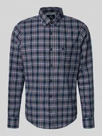 Koszule męskie - Koszula casualowa z listwą guzikową - miniaturka - grafika 1