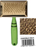 Szczotki i furminatory - LESSIE-LAND ZGRZEBŁO 052/K - miniaturka - grafika 1