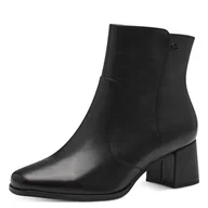 Moda i Uroda OUTLET - Tamaris Damskie buty Comfort Boot Heel 8-85312-43, Czarna papka, 40 EU Weit - miniaturka - grafika 1