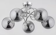 Lampy sufitowe - Banko lampa sufitowa 5-punktowa chrom 63205 - miniaturka - grafika 1
