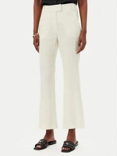 Marella Spodnie materiałowe Falco 2513131052200 Beżowy Regular Fit - Spodnie damskie - miniaturka - grafika 1