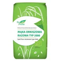 Bio Planet SERIA MĄKI I SKROBIE MĄKA ORKISZOWA RAZOWA TYP 2000 BIO 500 g - BIO - Zdrowa żywność - miniaturka - grafika 2