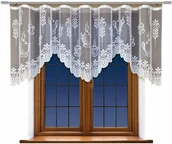 Firany - Firana żakardowa wzór 21464 300x110cm (z taśmą) - miniaturka - grafika 1