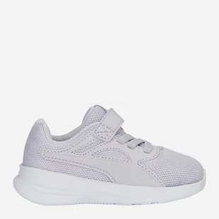 Buty sportowe chłopięce na rzepy Puma Transport Ac+ Inf 377277-07 25 Szare (4065453459283) - Buty dla chłopców - miniaturka - grafika 1