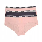 Majtki damskie - PUMA MAJTKI BASIC HPSTER 3-PACK 93554904 r S - miniaturka - grafika 1