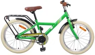 Rowery - vidaXL Rower Dziecięcy 24 Cali dla dzieci w wieku 8-12 lat Zielony - miniaturka - grafika 1