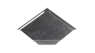Pokrywa kolanka 90 stopni 100mm 1mm PKKJ100 102410 - Pozostałe akcesoria sieciowe - miniaturka - grafika 1