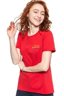 Koszulki i topy damskie - Damska koszulka t-shirt Lee CHEST LOGO TEE S - miniaturka - grafika 1