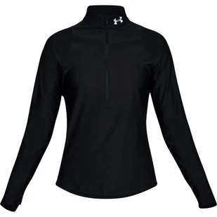 Bluza damska Under Armour  Qualifier Half Zip black L - Bluzy sportowe damskie - miniaturka - grafika 1