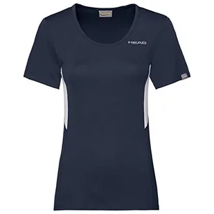 HEAD Damska koszulka Club Tech T-shirt W T-shirty niebieski ciemnoniebieski 3XL - Koszulki i topy damskie - miniaturka - grafika 1
