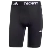 Koszulki męskie - adidas Męskie krótkie rajstopy Techfit Training 3-Stripes, S, czarne - miniaturka - grafika 1
