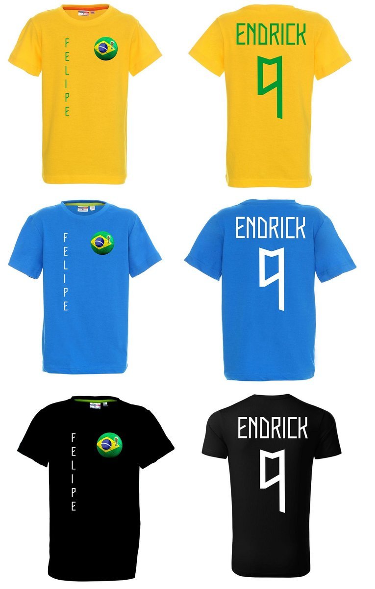 Koszulka BRAZYLIA ENDRICK 9 Jr