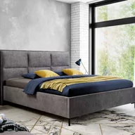 Łóżka - New Elegance Łóżko NORD tapicerowane Tkanina Grupa I Rozmiar materaca Materac 140x200 Pojemnik Z pojemnikiem PS2444_61742 - miniaturka - grafika 1