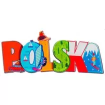 Magnes I love Poland Polska - Magnesy - miniaturka - grafika 1