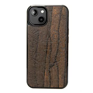 Drewniane Etui Bewood iPhone 14 KALENDARZ AZTECKI ZIRICOTTE - Etui i futerały do telefonów - miniaturka - grafika 1