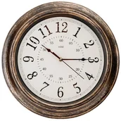 Zegary - Zegar PLATINET Spell 45956 40 cm Biało-brązowy - miniaturka - grafika 1