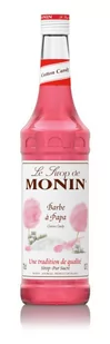 Monin Syrop COTTON CANDY 0,7 L wata cukrowa 3052910041212 - Śmietanki i dodatki do kawy - miniaturka - grafika 1