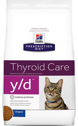 Sucha karma dla kotów - Hills Prescription Diet Y/D Feline Thyroid Care 1,5 kg - miniaturka - grafika 1