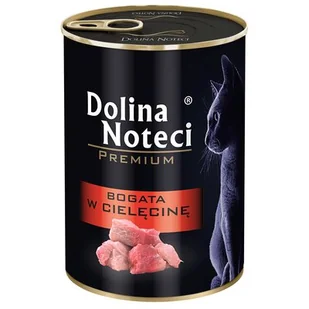 Dolina Noteci Premium Kot Bogata w cielęcinę puszka 400g - Mokra karma dla kotów - miniaturka - grafika 2
