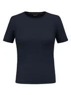 Koszulki sportowe damskie - Salewa Koszulka funkcyjna "Fanes Pure" w kolorze granatowym - miniaturka - grafika 1