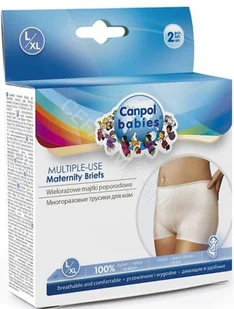 Majtki poporodowe CANPOL BABIES wielorazowe 73/002 (L/XL) - Bielizna lecznicza - miniaturka - grafika 1