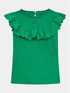 Guess Bluzka K3GP26 K6XN1 Zielony Regular Fit - Bluzki damskie - miniaturka - grafika 1